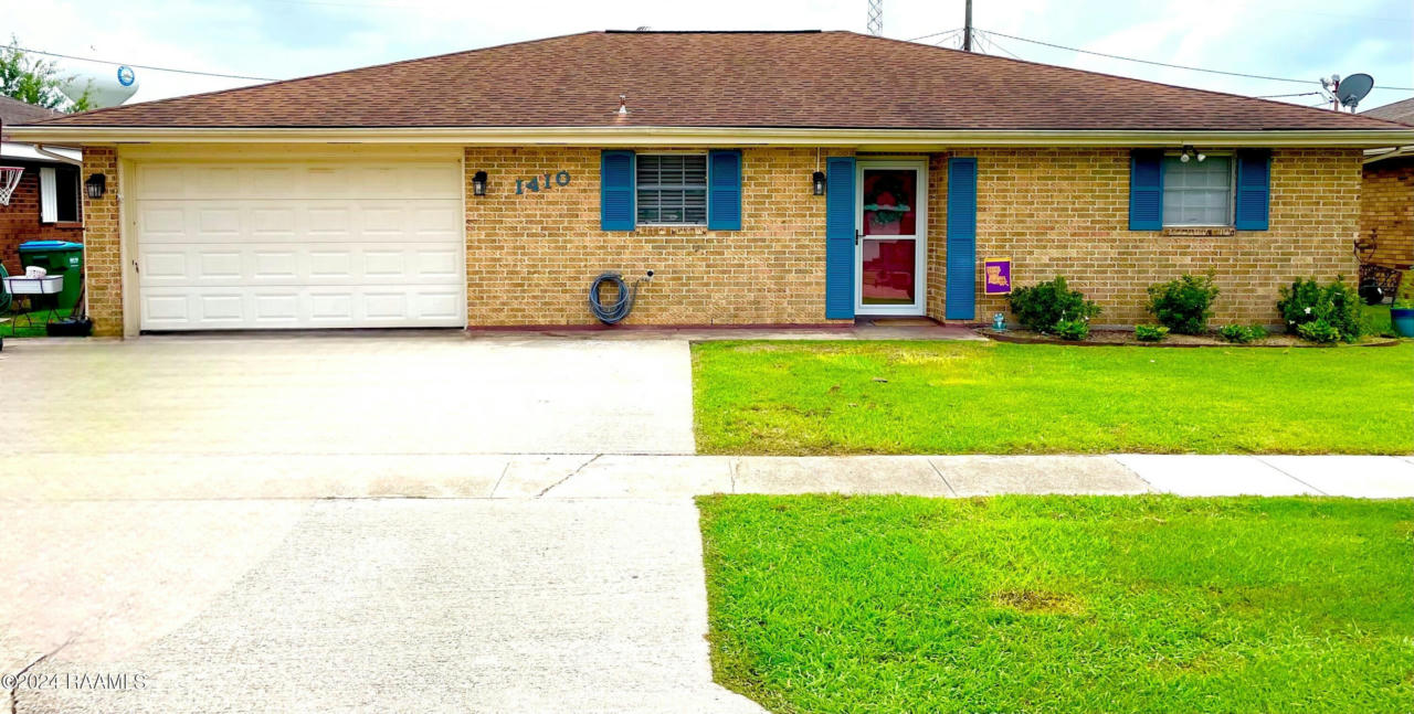 1410 BERNICE ST, MORGAN CITY, LA 70380, photo 1 of 13